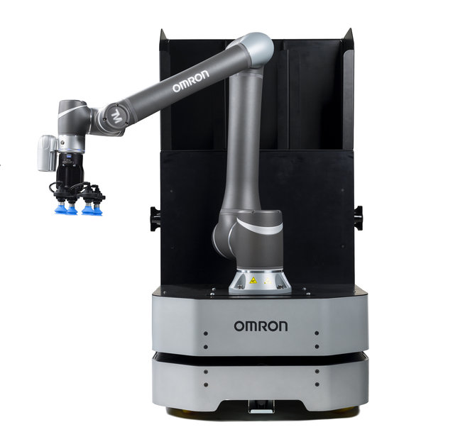 AGV Mesh-Up 2023: OMRON zeigt innovatives Zusammenspiel mobiler und kollaborativer Robotik